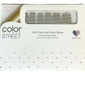 Color Street 100% Real Nail Polish‎ Strips Between the Lines